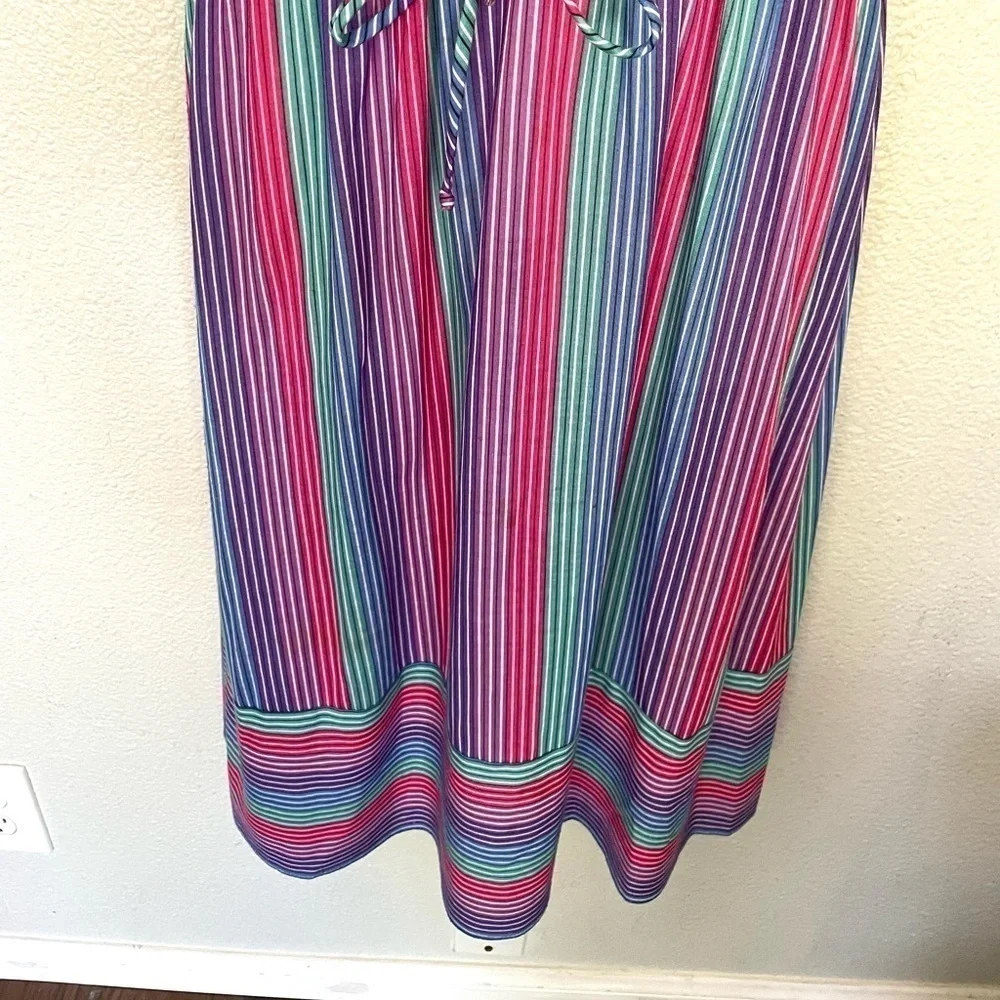 BETSYS THINGS girls vintage striped multicolor sleeveless sundress size 9